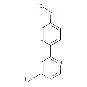 6-(4-methoxyphenyl)pyrimidin-4-amine