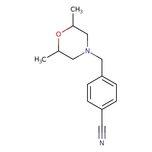 4-[(2,6-Dimethylmorpholin-4-yl)methyl]benzonitrile