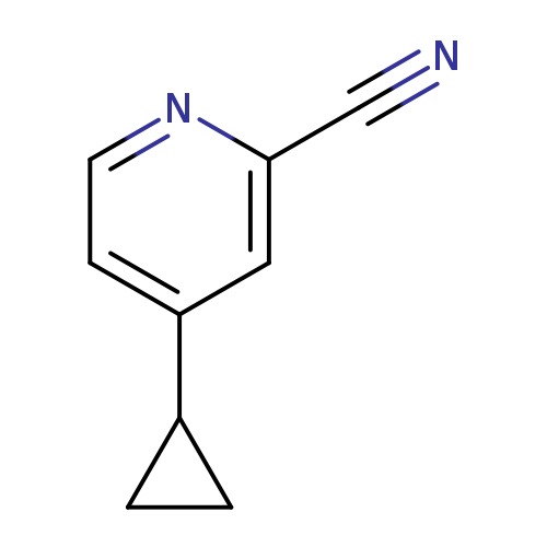 4-cyclopropylpicolinonitrile
