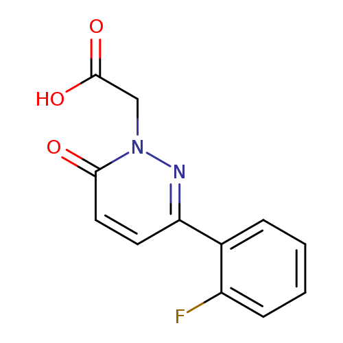 [3-(2-Fluorophenyl)-6-oxopyridazin-1(6h)-yl]acetic acid