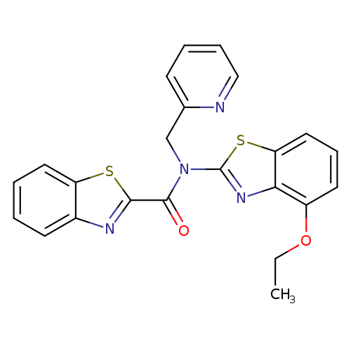 N-(4-ethoxy-1,3-benzothiazol-2-yl)-N-[(pyridin-2-yl)methyl]-1,3-benzothiazole-2-carboxamide