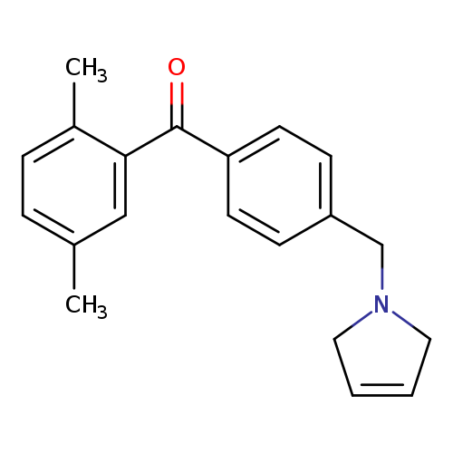 (4-((2,5-Dihydro-1H-pyrrol-1-yl)methyl)phenyl)(2,5-dimethylphenyl)methanone