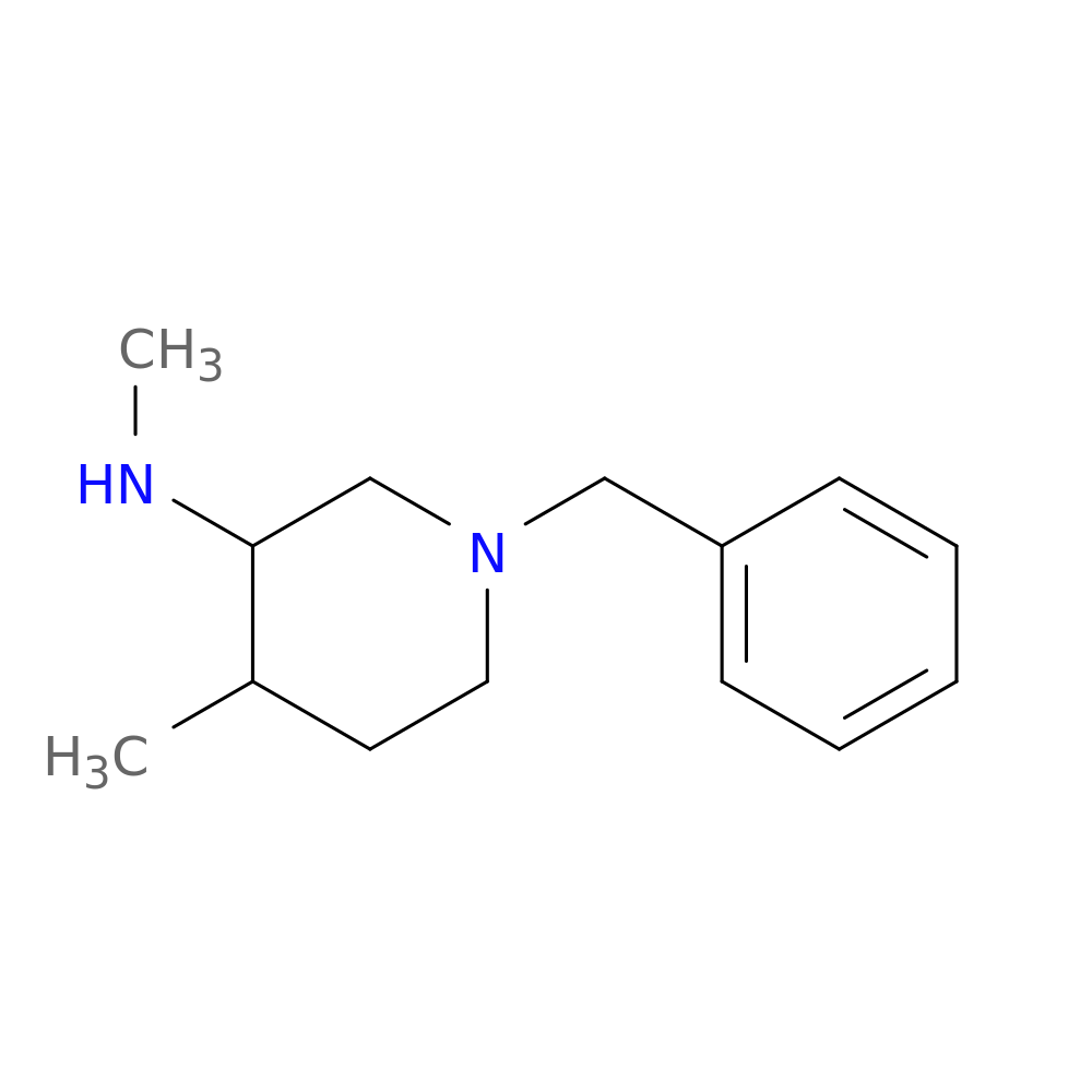 1-Benzyl-N,4-dimethylpiperidin-3-amine