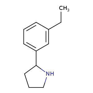 2-(3-ETHYLPHENYL)PYRROLIDINE