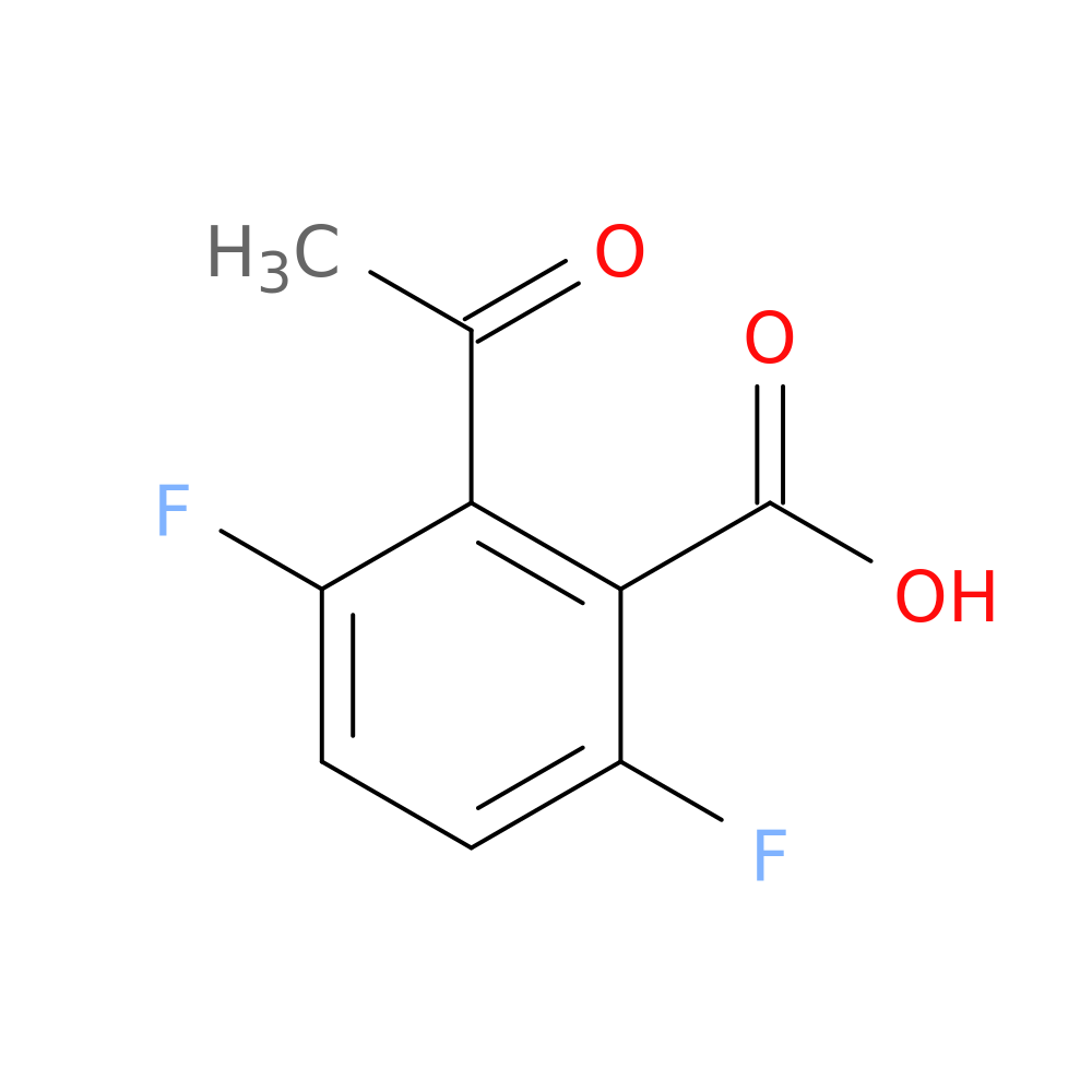 2-Acetyl-3,6-difluorobenzoic acid