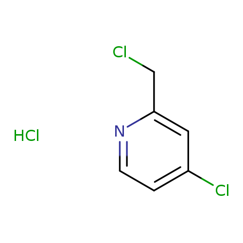 Pyridine, 4-chloro-2-(chloromethyl)-, hydrochloride (1:1)