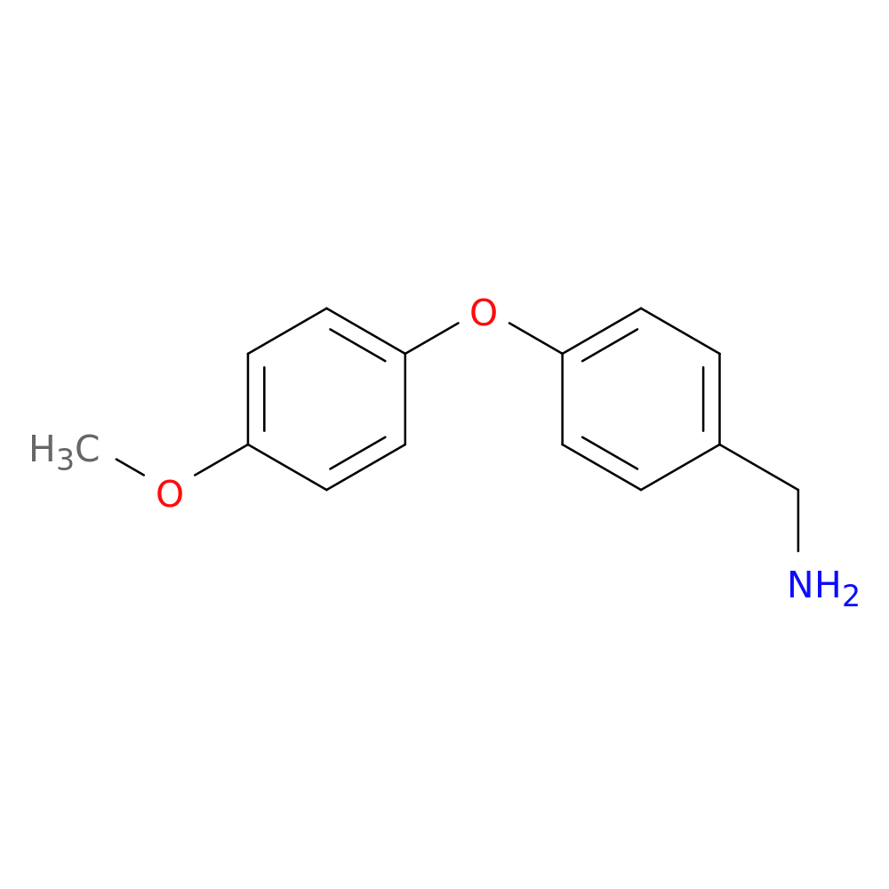 [4-(4-Methoxyphenoxy)phenyl]methanamine