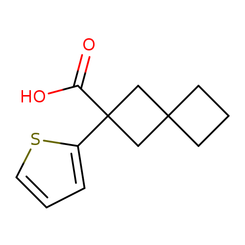 2-(thiophen-2-yl)spiro[3.3]heptane-2-carboxylic acid