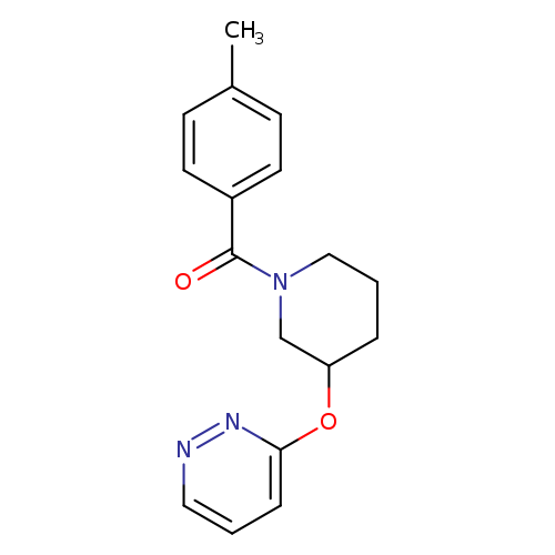 3-{[1-(4-methylbenzoyl)piperidin-3-yl]oxy}pyridazine
