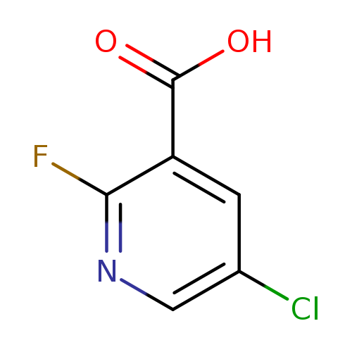 5-Chloro-2-fluoronicotinic acid