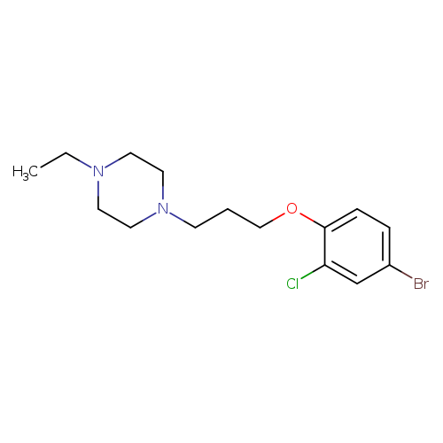 1-(3-(4-broMo-2-chlorophenoxy)propyl)-4-ethylpiperazine