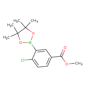Methyl 4-chloro-3-(4,4,5,5-tetramethyl-1,3,2-dioxaborolan-2-yl)benzoate