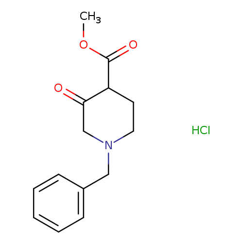 Methyl 1-benzyl-3-oxopiperidine-4-carboxylate hydrochloride