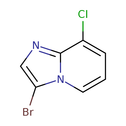 Imidazo[1,2-a]pyridine, 3-bromo-8-chloro-