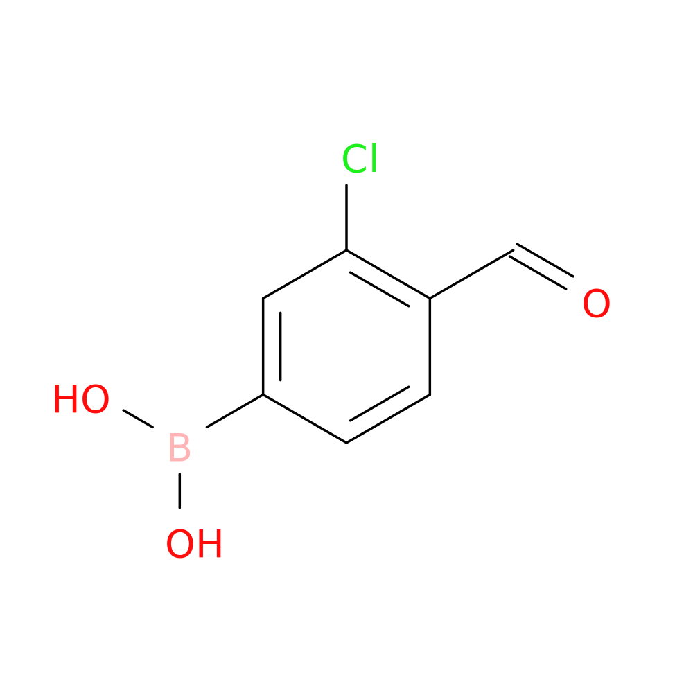 3-Chloro-4-formylphenylboronic acid