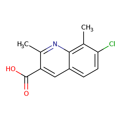 7-Chloro-2,8-dimethylquinoline-3-carboxylic acid