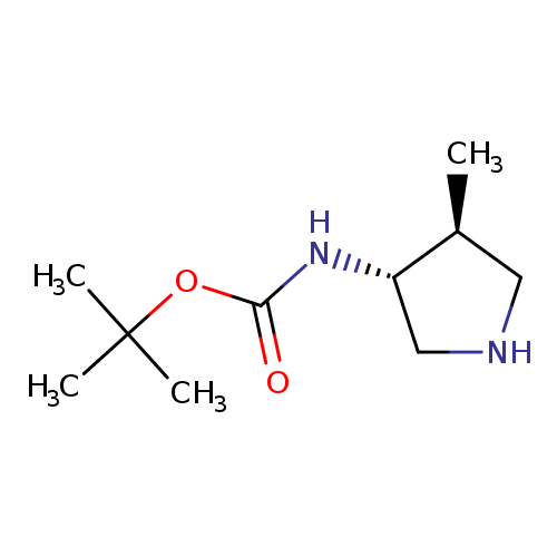 tert-Butyl ((3R,4S)-4-methylpyrrolidin-3-yl)carbamate