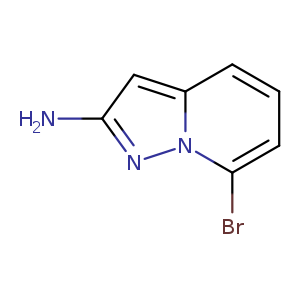 7-bromopyrazolo[1,5-a]pyridin-2-amine
