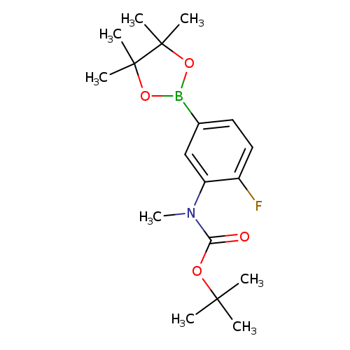 4-Fluoro-3-(N-BOC-N-methylamino)phenylboronic acid pinacol ester