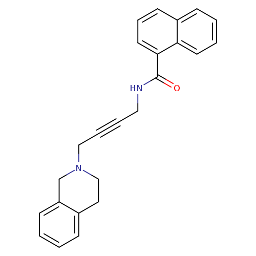N-[4-(1,2,3,4-tetrahydroisoquinolin-2-yl)but-2-yn-1-yl]naphthalene-1-carboxamide