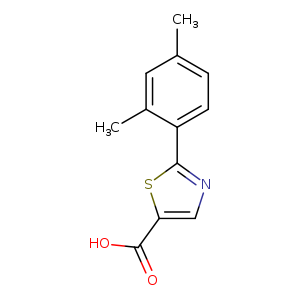 2-(2,4-dimethylphenyl)-1,3-thiazole-5-carboxylic acid