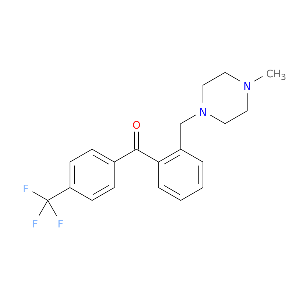 2-(4-METHYLPIPERAZINOMETHYL)-4'-TRIFLUOROMETHYLBENZOPHENONE