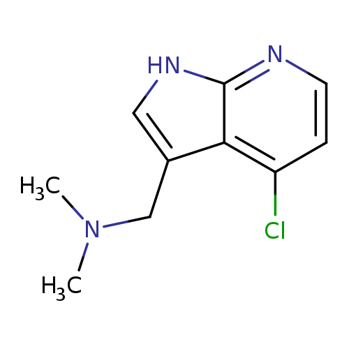 ({4-chloro-1H-pyrrolo[2,3-b]pyridin-3-yl}methyl)dimethylamine