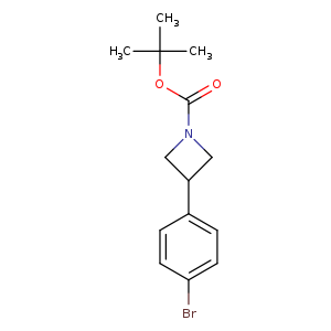 tert-butyl 3-(4-bromophenyl)azetidine-1-carboxylate