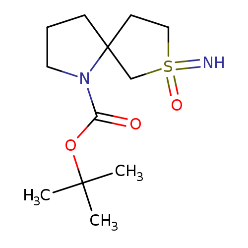 tert-butyl7-imino-7-oxo-7lambda6-thia-1-azaspiro[4.4]nonane-1-carboxylate