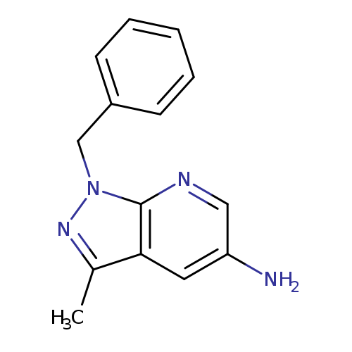 1-benzyl-3-methyl-1H-pyrazolo[3,4-b]pyridin-5-amine