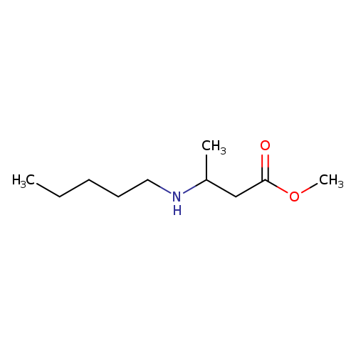 methyl 3-(pentylamino)butanoate