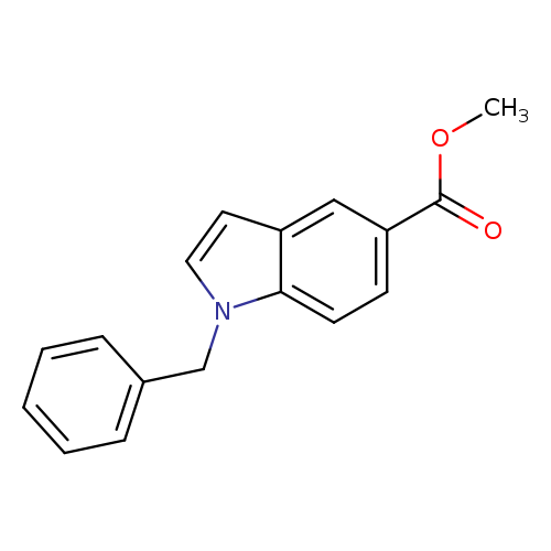 1H-Indole-5-carboxylic acid, 1-(phenylmethyl)-, methyl ester