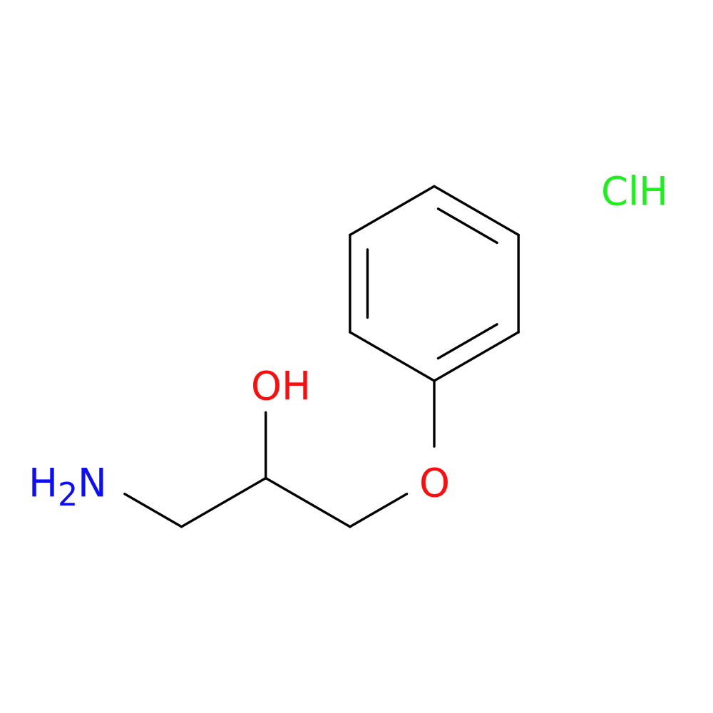3-Amino-1-phenoxy-2-propanol hydrochloride