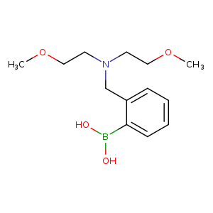 (2-((bis(2-methoxyethyl)amino)methyl)phenyl)boronic acid