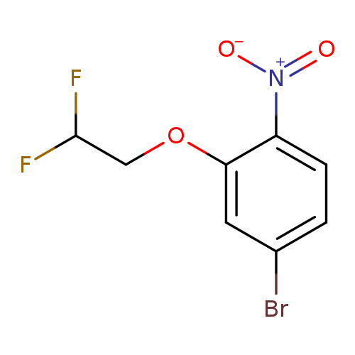 4-Bromo-2-(2,2-difluoro-ethoxy)-1-nitro-benzene