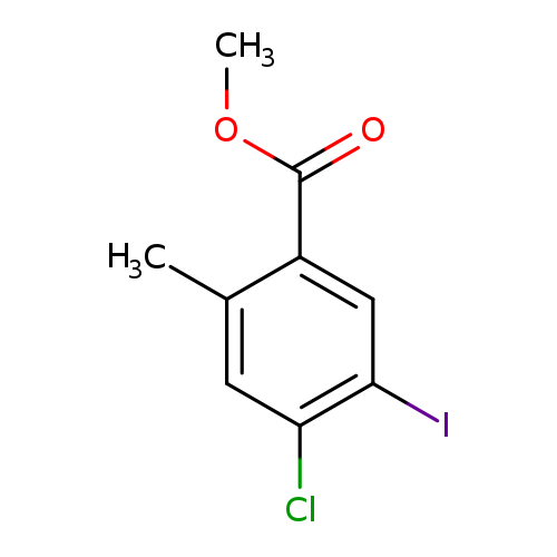 4-Chloro-5-iodo-2-methyl-benzoic acid methyl ester