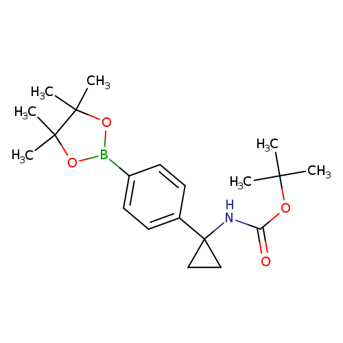 4-[1-(N-BOC-AMino)cyclopropyl]phenylboronic acid, pinacol ester