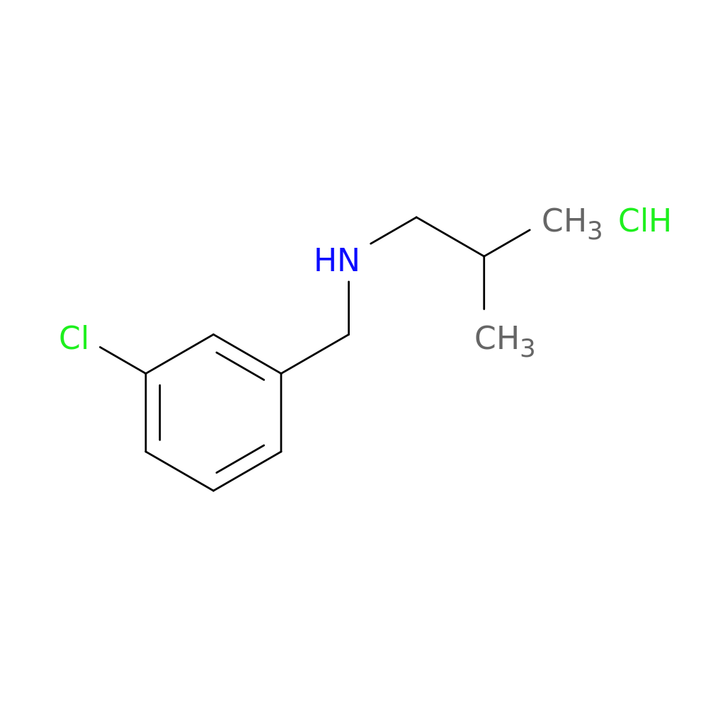N-(3-Chlorobenzyl)-2-methyl-1-propanamine hydrochloride