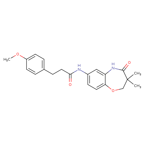 N-(3,3-dimethyl-4-oxo-2,3,4,5-tetrahydro-1,5-benzoxazepin-7-yl)-3-(4-methoxyphenyl)propanamide