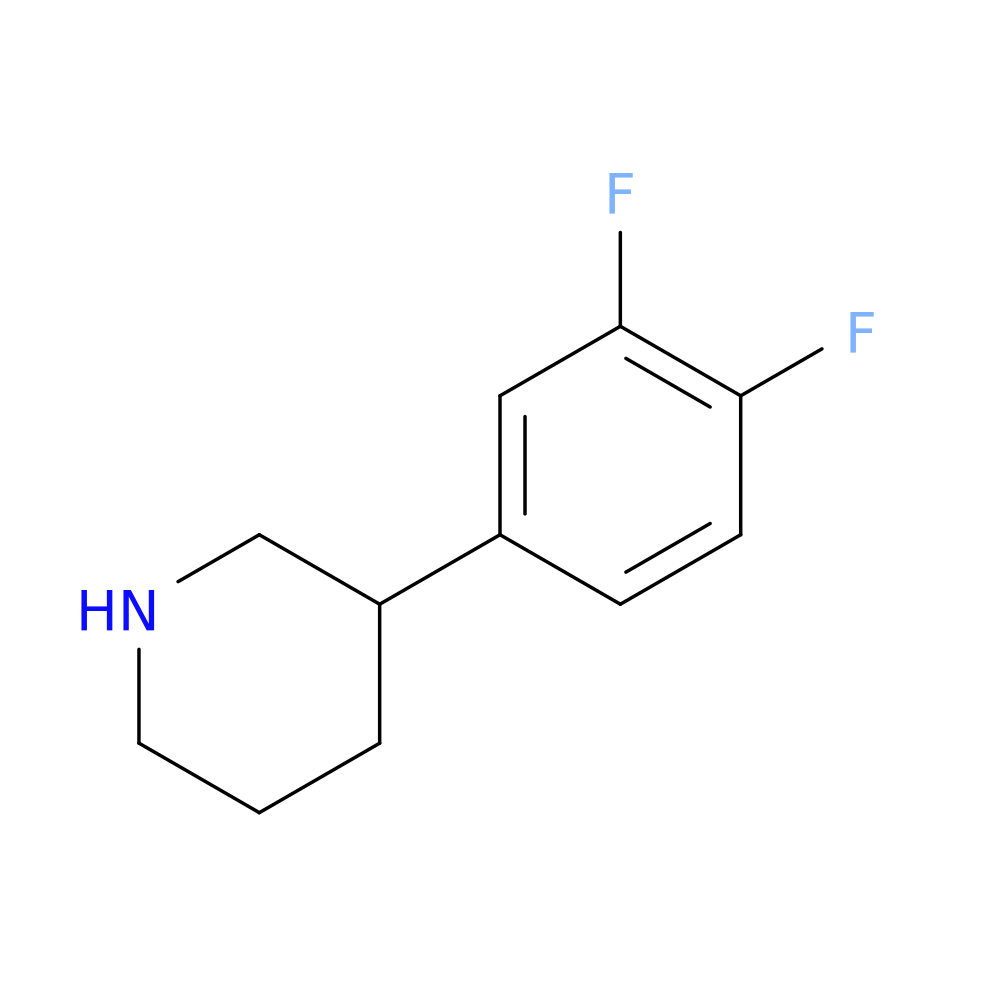3-(3,4-Difluorophenyl)piperidine