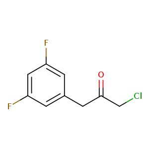 1-chloro-3-(3,5-difluorophenyl)propan-2-one