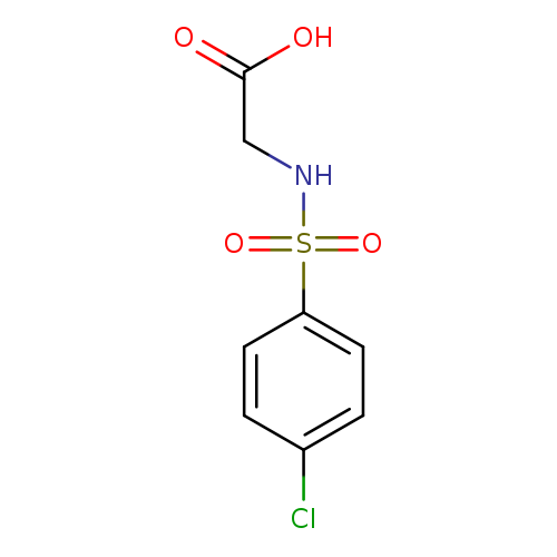 2-(4-Chlorophenylsulfonamido)acetic acid