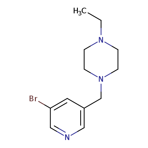 1-[(5-Bromopyridin-3-yl)methyl]-4-ethylpiperazine