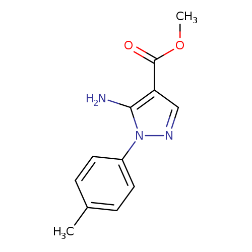 methyl 5-amino-1-(4-methylphenyl)-1H-pyrazole-4-carboxylate