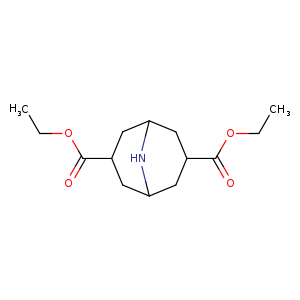 9-Azabicyclo[3.3.1]nonane-3,7-dicarboxylic acid, 3,7-diethyl ester