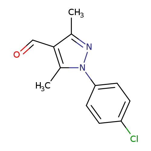 1-(4-Chlorophenyl)-3,5-dimethyl-1h-pyrazole-4-carbaldehyde