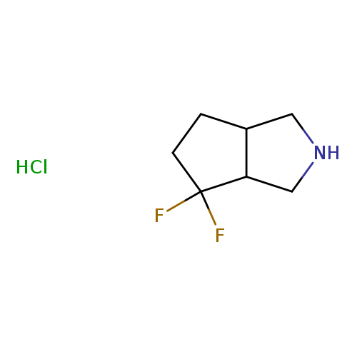4,4-difluoro-octahydrocyclopenta[c]pyrrole hydrochloride
