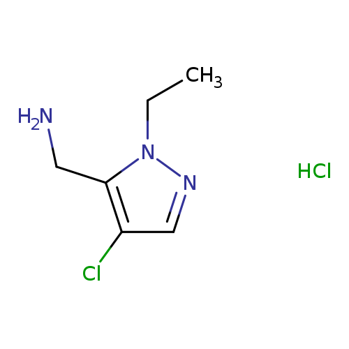 [(4-Chloro-1-ethyl-1h-pyrazol-5-yl)methyl]amine hydrochloride