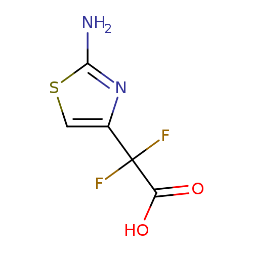 2-(2-amino-1,3-thiazol-4-yl)-2,2-difluoroacetic acid