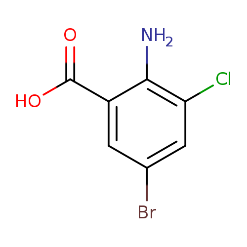 2-Amino-5-bromo-3-chlorobenzoic acid